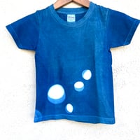 110キッズ藍染Tシャツ