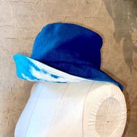 藍染おしゃれ帽子　ハット