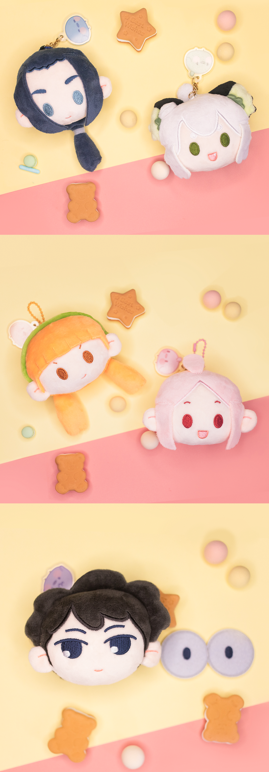 羅小黒戦記 ふわふわぬいぐるみキーホルダー 山新 | TEAMJOY