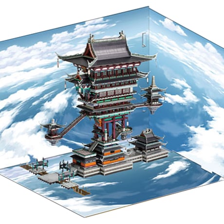 羅小黒戦記　『妖精舘』　組み立てキット