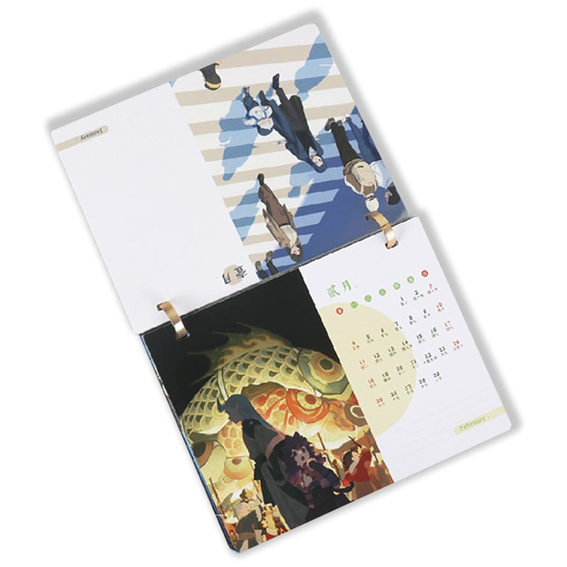 羅小黒戦記　カレンダー 羅小黒戦記 2024年カレンダー | TEAMJOY