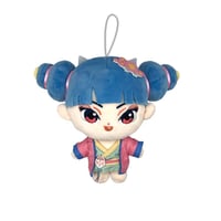 白蛇：縁起　ぬいぐるみストラップ　宝青坊の主