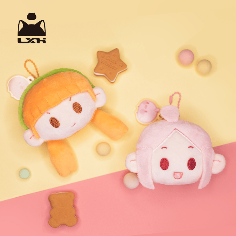 羅小黒戦記 ふわふわぬいぐるみキーホルダー 小白 | TEAMJOY