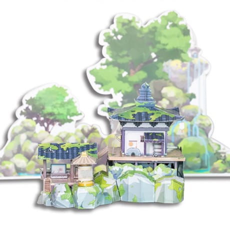 羅小黒戦記　『ムゲンの小屋』　組み立てキット