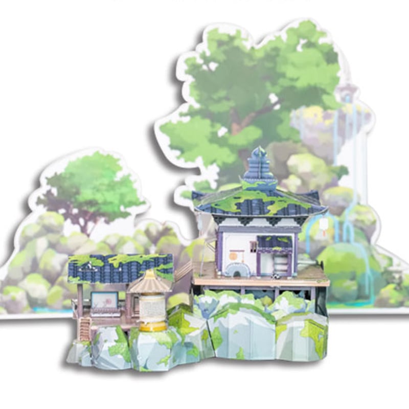 羅小黒戦記 『ムゲンの小屋』 組み立てキット | TEAMJOY