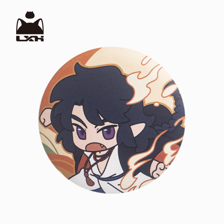 藍渓鎮 缶バッチ 玄离