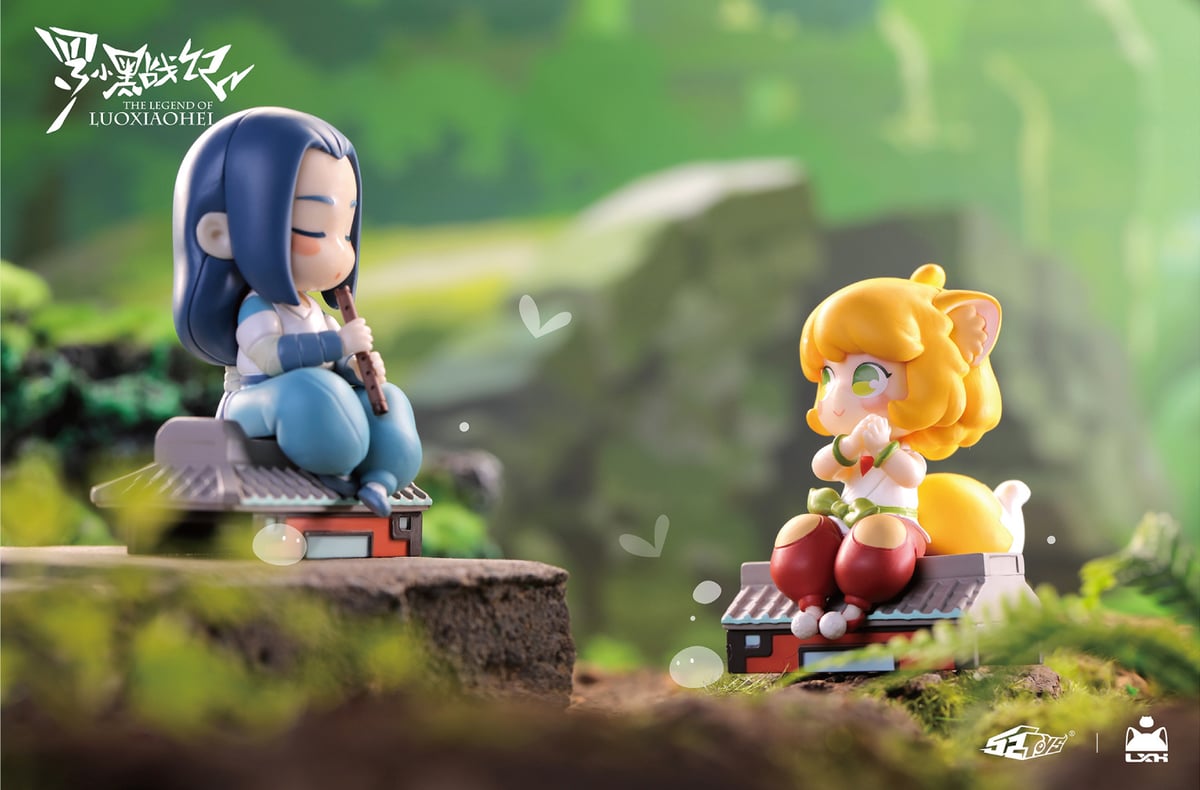 【新品・未開封】羅小黒戦記 屋根 フィギュア BOXセット 羅小黒戦記屋根の上フィギュアBOX 8個入り