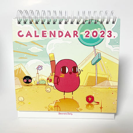 ミニ豆ちゃん　カレンダー　2023年Ver