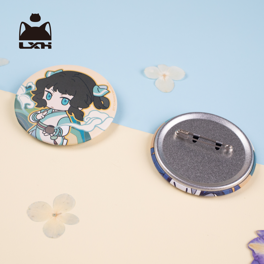 藍渓鎮 缶バッチ 清凝 | TEAMJOY