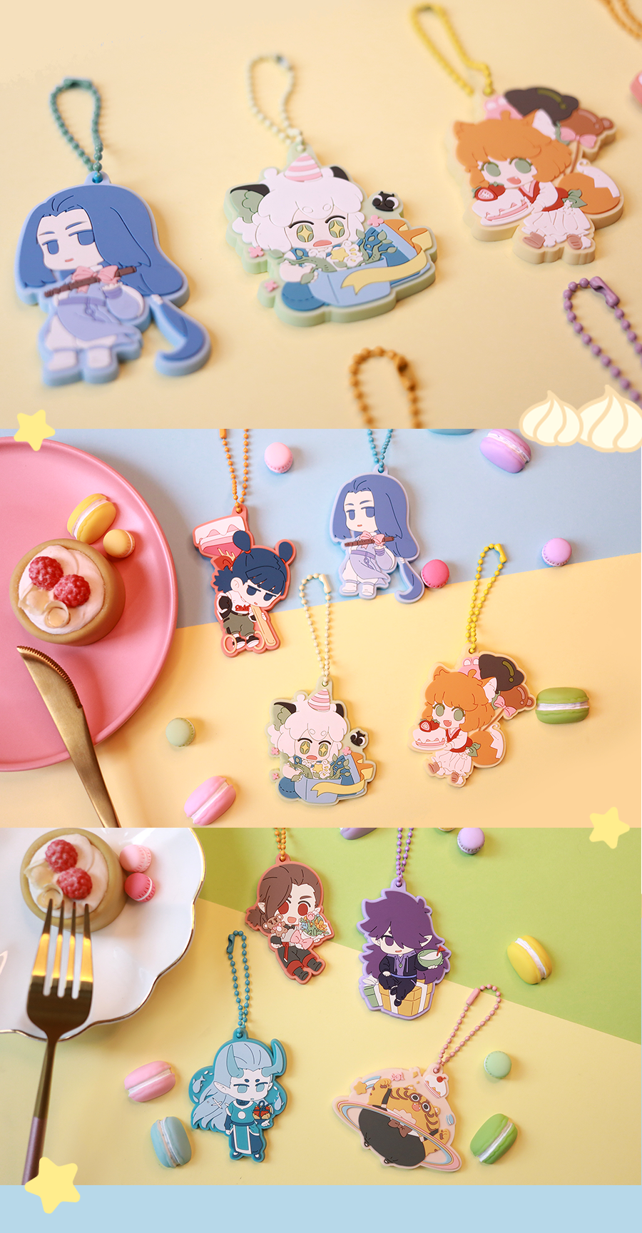 羅小黒戦記　ラバーストラップ ９個セット 羅小黒戦記 ラバーストラップ シュイ | TEAMJOY