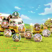 フェ〜レンザイ -神さまの日常- トレーディング缶バッジ キャンプ ver.