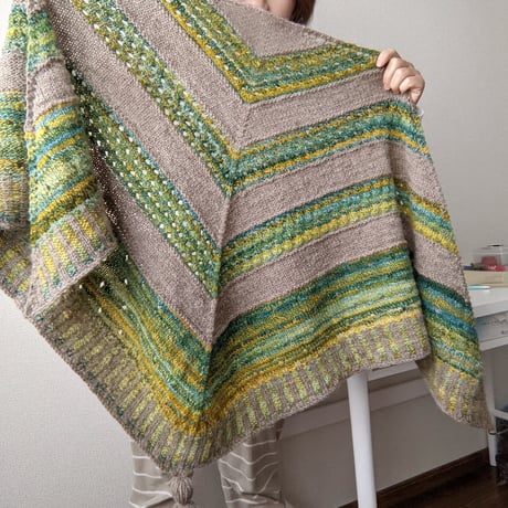作品紹介 ordinary love shawl