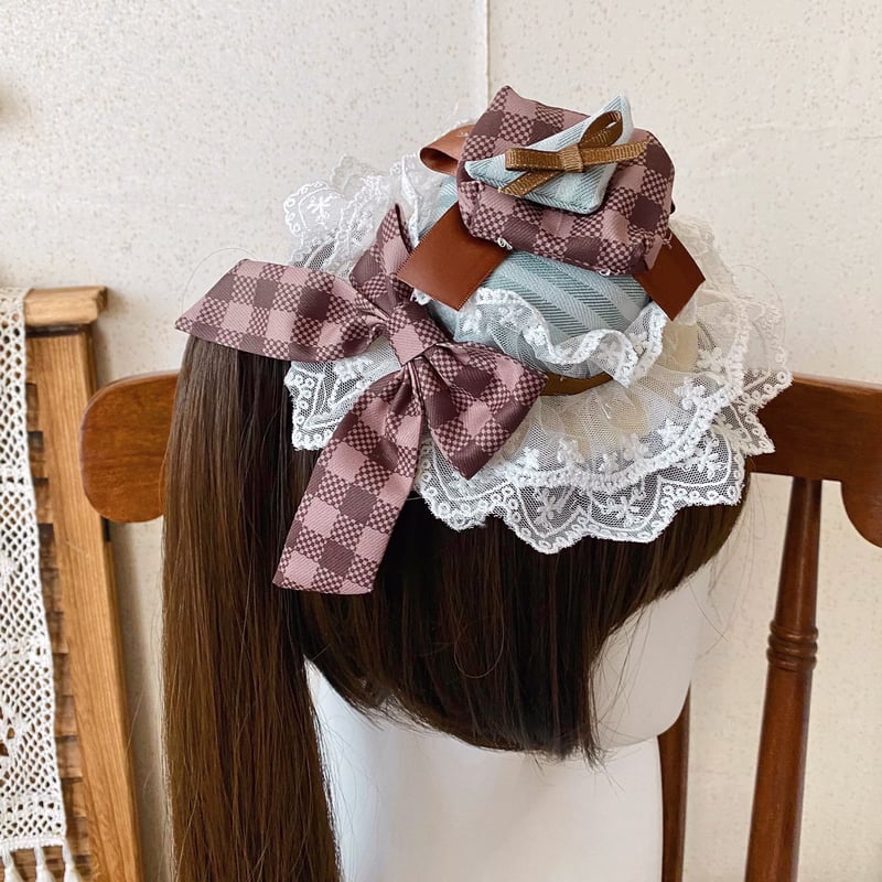 Mint Choco Tea Party ヘッドドレス | tulle オンラインストア