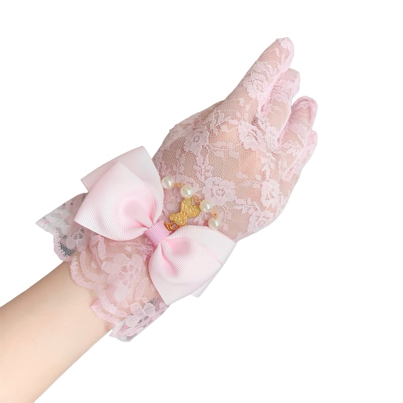 リボン付きレースグローブ／select | tulle オンラインストア