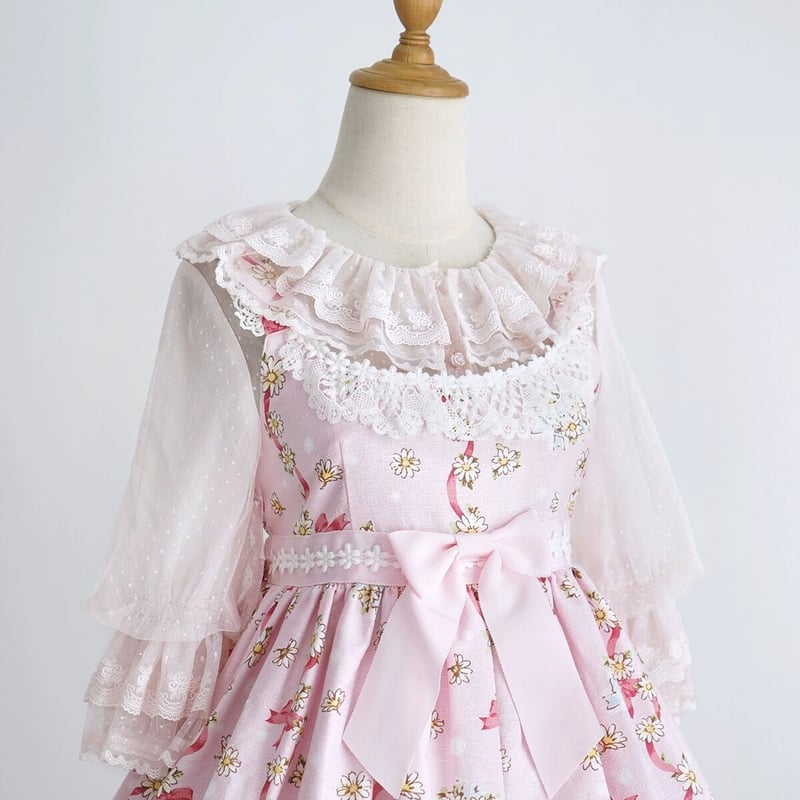 Dot Tulleボレロ ピンク／select | tulle オンラインストア