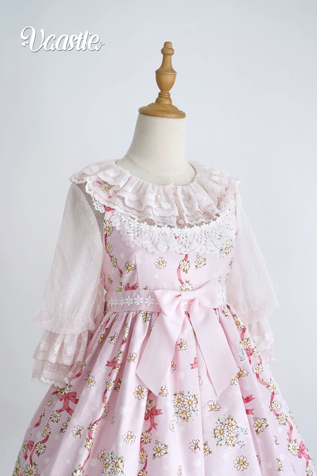 BABY ボレロ ピンク BABY,THE STARS SHINE BRIGHT / フリルニットボレロ ピンク O-25