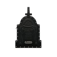 ゴシック墓碑モチーフバッグ　ブラック