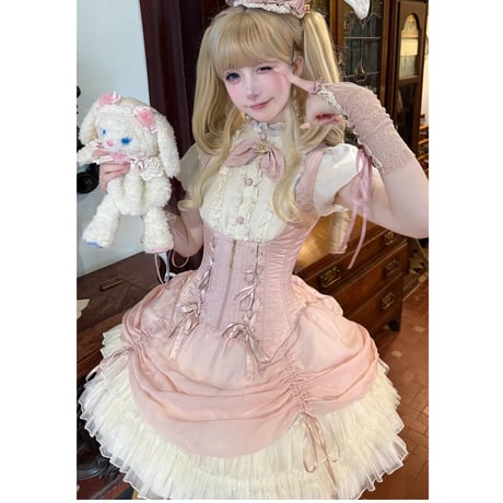 Brulee Bunny セットアップ　ピンク