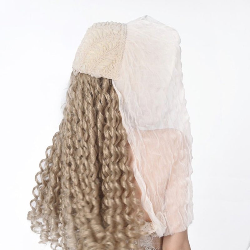 フレンチヴィンテージレースボンネット | tulle オンラインストア