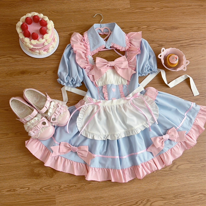 Sweet maid Lolitaワンピース サックス | tulle オンラインストア