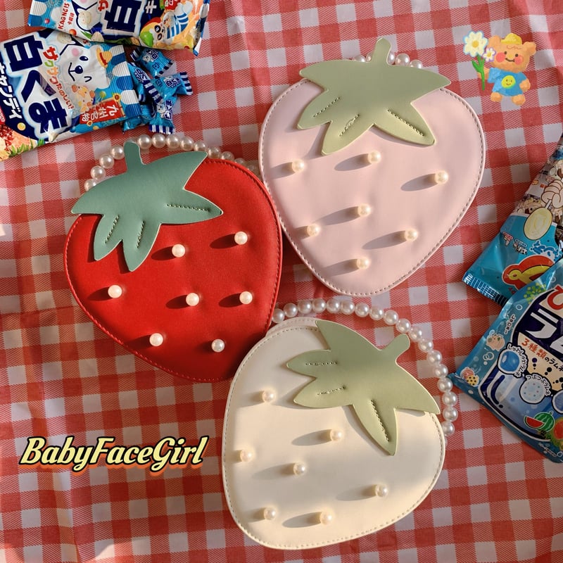 パールストロベリーバッグ 3色／select | tulle オンラインストア