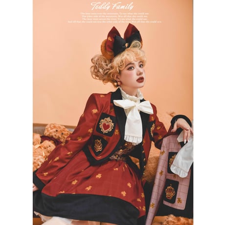 Trad Teddy Bearスカート（RD）／Select