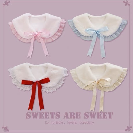 Fluffy furティペット　5色／select