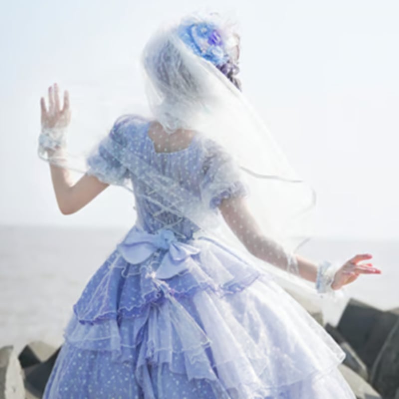 Deep Sea Girlヴェール付きドレスハット 2色 | tulle オンラインストア