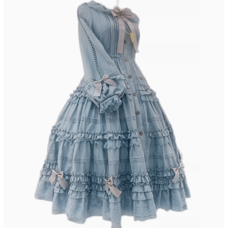 Gardenワンピース ブルー/select | tulle オンラインストア Gardenワンピース ブルー/select | tulle オンラインストア