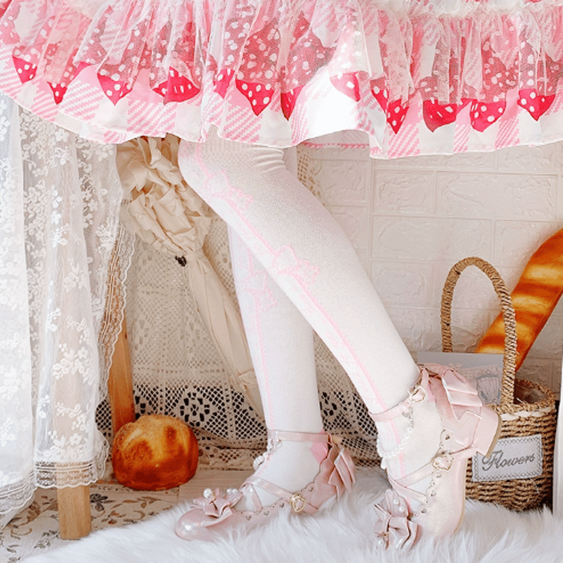 Annie's Giftニーハイソックス ピンク／select | tulle オンラインストア