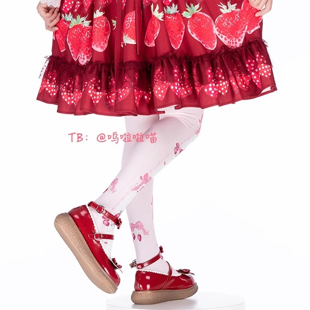 ストロベリーガーランド ニーハイソックス | tulle オンラインストア
