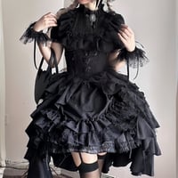 Raven Waltz セットアップ  ブラック×ブラック