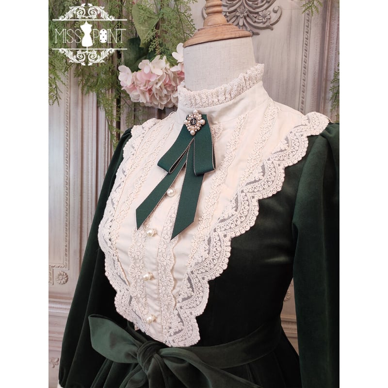 Dollyベロアワンピース グリーン／select | tulle オンラインストア