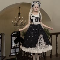 Antique Star wish セーラーカラージャンパースカート　ミドル丈