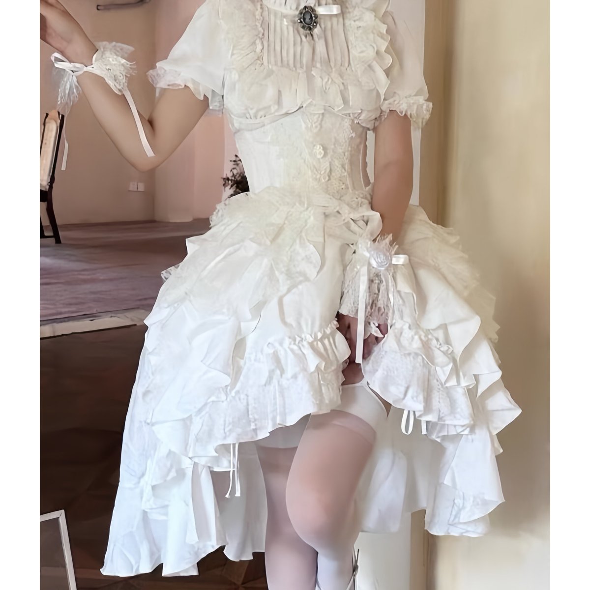 Raven Waltz セットアップ ホワイト×ホワイト | tulle オンラインストア