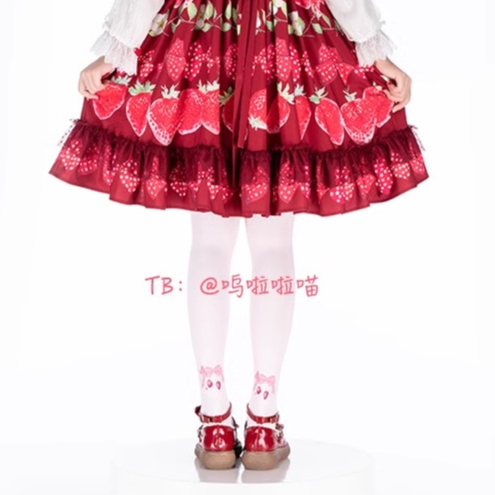 ストロベリーガーランド ニーハイソックス | tulle オンラインストア