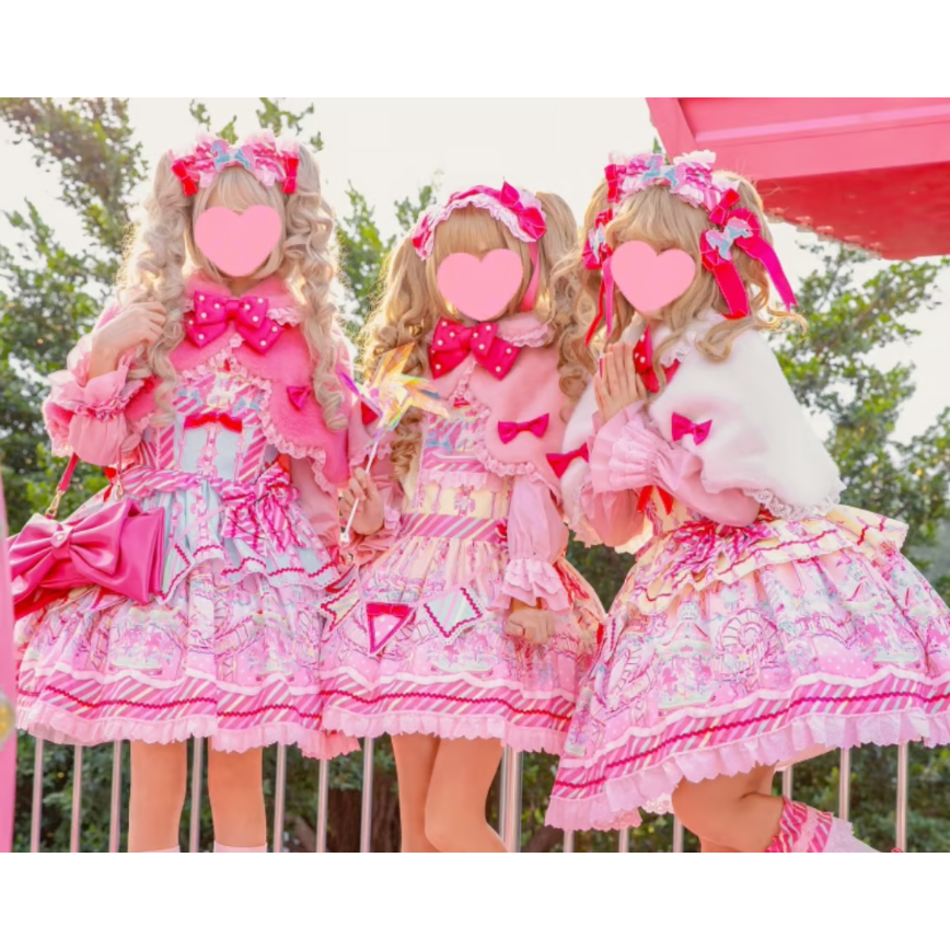 選べるおリボン♡ Dress Up うさみみファーケープ ピンクファー 選べるおリボン♡ Dress Up うさみみファーケープ ピンクファー