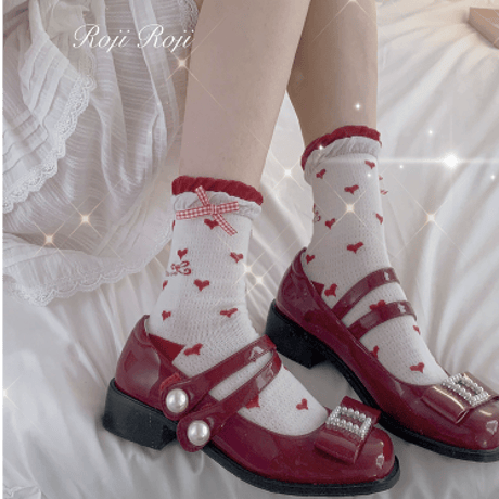Lovery dot ソックス 7色／select