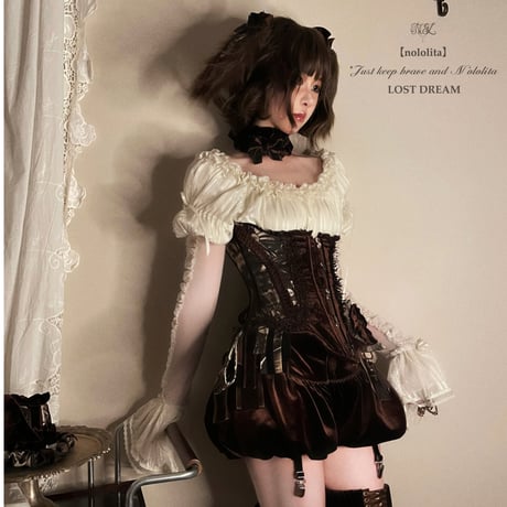 Lost Dream バロックコルセット　ブラウン
