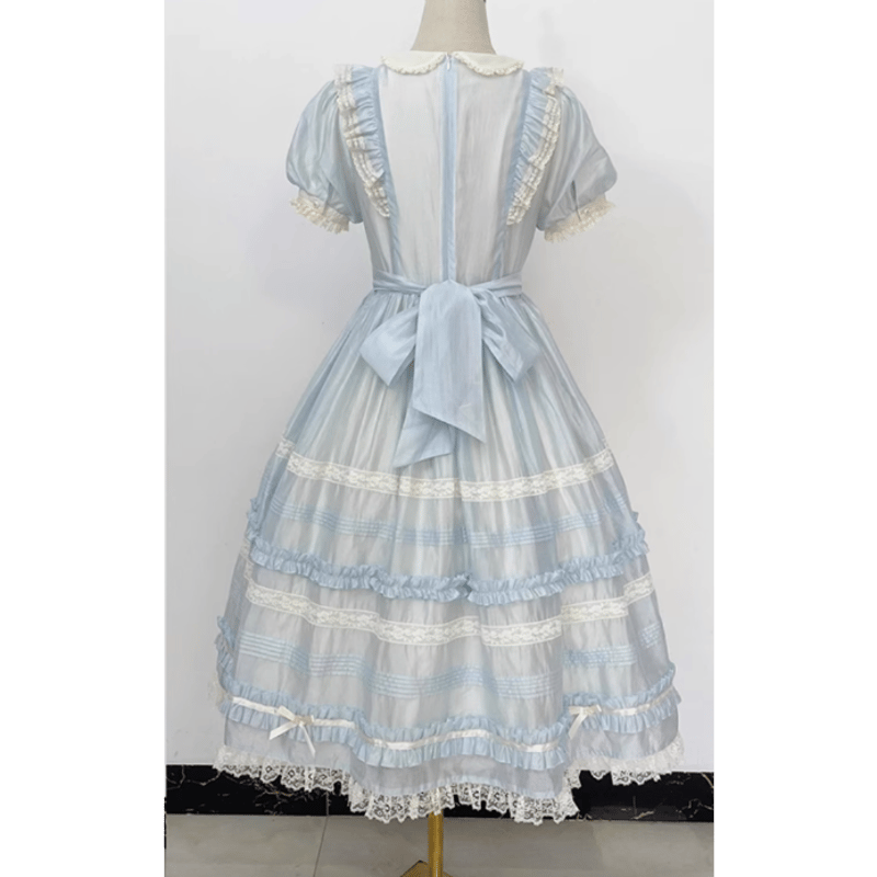 Perritaロングワンピース サックス/select | tulle オンライン Perritaロングワンピース サックス/select | tulle オンライン