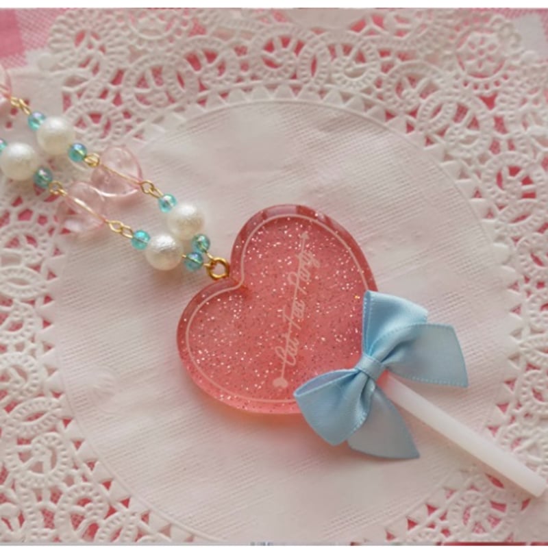 Heart Lolipopネックレス 7色／Select | tulle オンラインストア