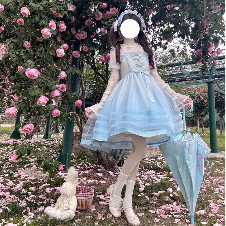 シアージャンパースカート サックス／Select | tulle オンラインストア