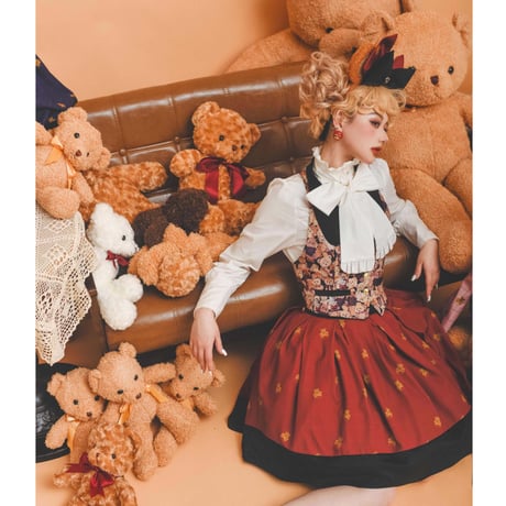 Trad Teddy Bearスカート（RD）／Select