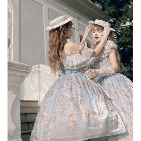 Villanelle Gardensオフショルワンピース　2色