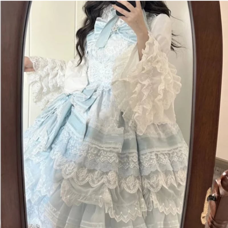 Lacy Princess姫袖ブラウス ホワイト/Select | tulle Lacy Princess姫袖ブラウス ホワイト/Select | tulle
