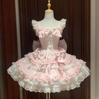 CloudSweetheart ジャンパースカートset ピンク