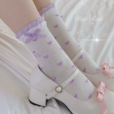 Lovery dot ソックス 7色／select