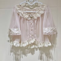 brown manor 2wayレースブラウス サクラ