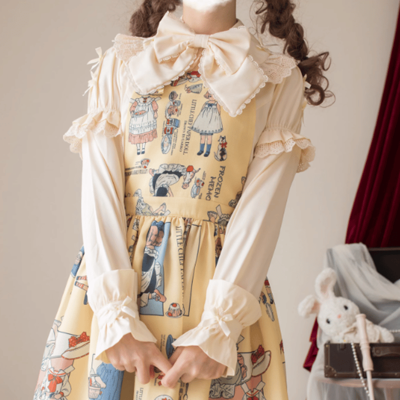 Petite Ribbon付け袖ブラウス アイボリー／select | tulle オンライン 