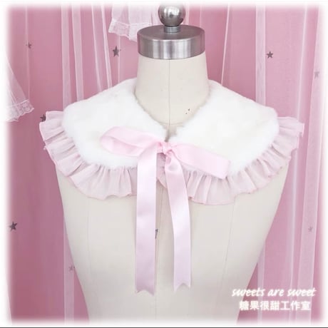 Fluffy furティペット　5色／select